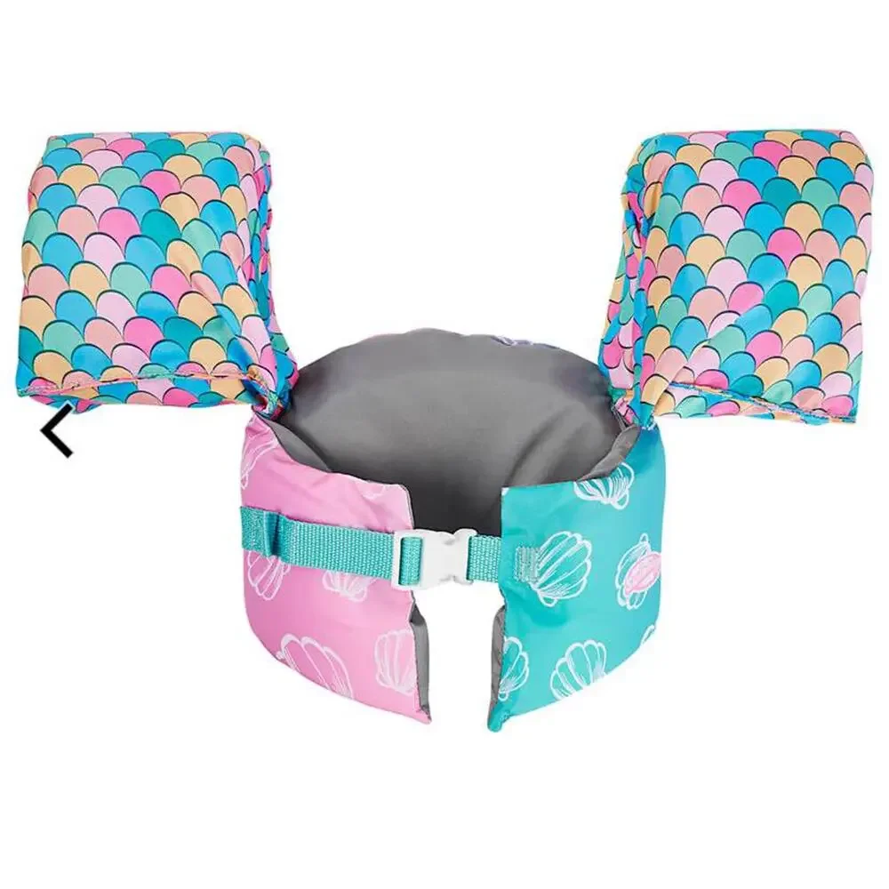 Disney Princess Ariel Swim Trainer Life Jacket Kids 33-55 lbs
